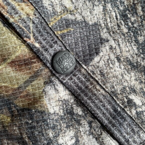 Mad Dog Gear Camo Pants Large Camouflage Lined Cargo Hunting Outdoor Mossy Oak - Picture 5 of 13